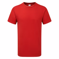 Gildan Mens Hammer Heavyweight T-Shirt - 3XL, Sport Scarlet Red