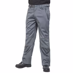 Trespass Mens Holloway Waterproof DLX Trousers - S, Carbon