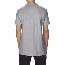 ) Gildan Softstyle Mens Short Sleeve Double Pique Polo Shirt - 3XL, Sport Grey (RS