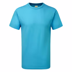 Gildan Mens Hammer Heavyweight T-Shirt - M, Lagoon Blue