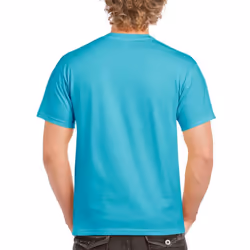 Gildan Mens Hammer Heavyweight T-Shirt - M, Lagoon Blue
