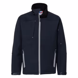 Russell Mens Bionic Softshell Jacket - XS, French Navy