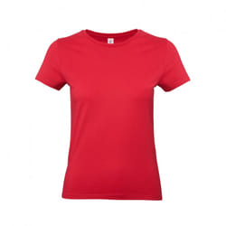 B&C Womens/Ladies #E190 Tee - XS, Red