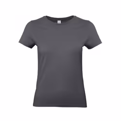 B&C Womens/Ladies #E190 Tee - XS, Dark Grey