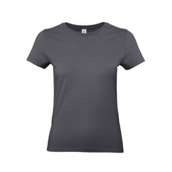 B&C Womens/Ladies #E190 Tee - XS, Dark Grey