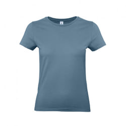 B&C Womens/Ladies #E190 Tee - XS, Stone Blue