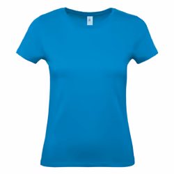 B&C Womens/Ladies #E150 Tee - XS, Atoll