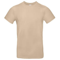 B&C Mens #E190 Tee - XS, Sand
