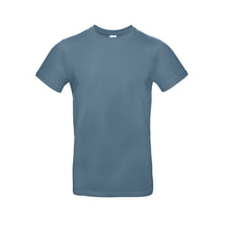 B&C Mens #E190 Tee - XS, Stone Blue