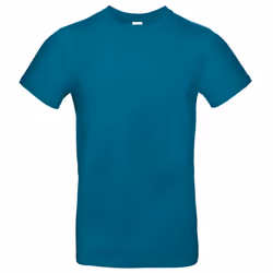 B&C Mens #E190 Tee - XS, Diva Blue