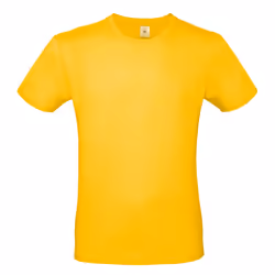 B&C Mens #E150 Tee - S, Gold