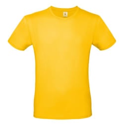 B&C Mens #E150 Tee - S, Gold
