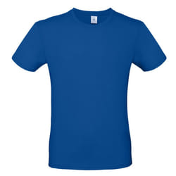 B&C Mens #E150 Tee - XS, Royal Blue