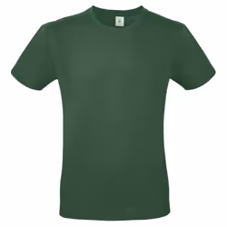 B&C Mens #E150 Tee - XS, Bottle Green