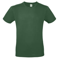 B&C Mens #E150 Tee - XS, Bottle Green