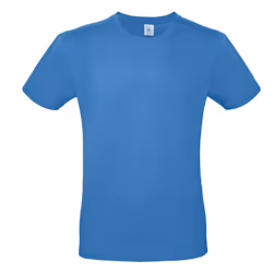 B&C Mens #E150 Tee - XS, Azure Blue