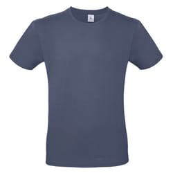 B&C Mens #E150 Tee - XS, Denim
