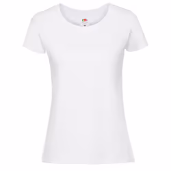 Fruit Of The Loom Womens/Ladies Ringspun Premium T-Shirt - M, Snow