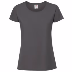 Fruit Of The Loom Womens/Ladies Ringspun Premium T-Shirt - XS, Pencil Grey