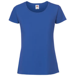 Fruit Of The Loom Womens/Ladies Ringspun Premium T-Shirt - L, Cobalt