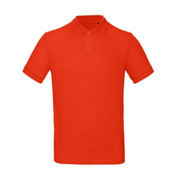 B&C Mens Inspire Polo - S, Flame Red