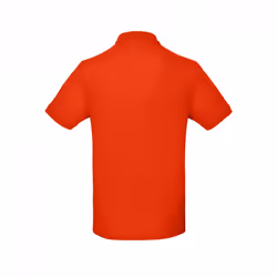 B&C Mens Inspire Polo - S, Flame Red