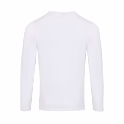 Premier Womens/Ladies Long John Roll Sleeve Tee - L, White
