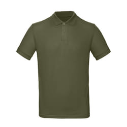 B&C Mens Inspire Polo - 3XL, Army Khaki