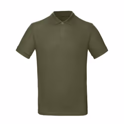 B&C Mens Inspire Polo - 2XL, Army Khaki