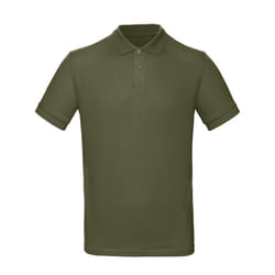 B&C Mens Inspire Polo - 2XL, Army Khaki