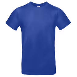 B&C Mens #E190 Tee - XS, Cobalt Blue