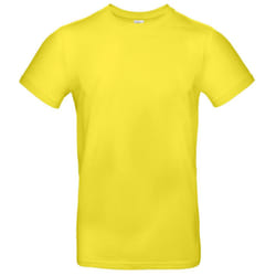 B&C Mens #E190 Tee - XS, Solar Yellow