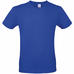 B&C Mens #E150 Tee - XS, Cobalt Blue