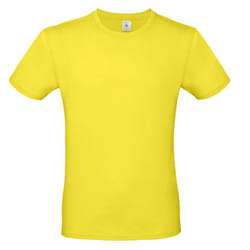 B&C Mens #E150 Tee - XS, Solar Yellow