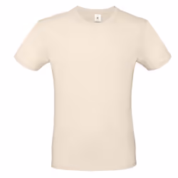 B&C Mens #E150 Tee - XS, Natural