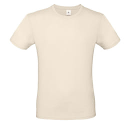B&C Mens #E150 Tee - XS, Natural