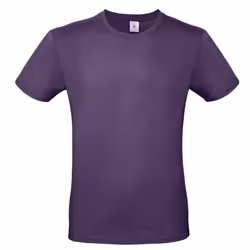B&C Mens #E150 Tee - XS, Radiant Purple