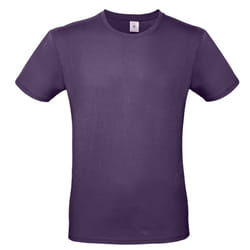 B&C Mens #E150 Tee - XS, Radiant Purple