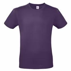 B&C Mens #E150 Tee - XS, Urban Purple