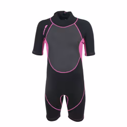 Trespass Childrens Girls Scubadive 3mm Short Wetsuit - 11/12 Years, Black