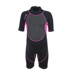Trespass Childrens Girls Scubadive 3mm Short Wetsuit - 11/12 Years, Black