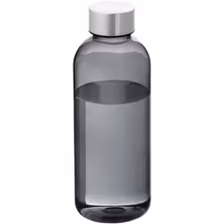 Bullet Spring Bottle - 21 x 7 cm, Transparent Black
