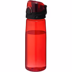 Bullet Capri Sports Bottle - 25 x  7.7 cm, Transparent Red