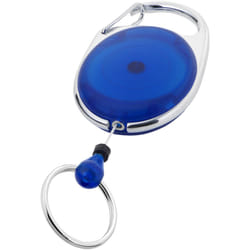 Bullet Gerlos Roller Clip Key Chain - 6.8 x 3.5 x 0.7 cm, Blue
