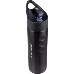 Bullet Trixie Stainless Sports Bottle - 26.5 x 7.3 cm, Solid Black
