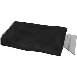 Bullet Colt Ice Scraper With Glove - 26.5 x 16 x 2 cm, Solid Black
