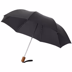 Bullet 20 Oho 2-Section Umbrella - 37.5 x 90 cm, Solid Black