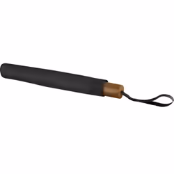 Bullet 20 Oho 2-Section Umbrella - 37.5 x 90 cm, Solid Black