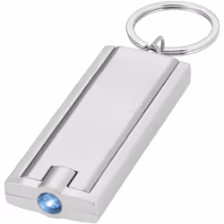 Bullet Castor Beam Light - 6 x 2.5 x 0.5 cm, Silver
