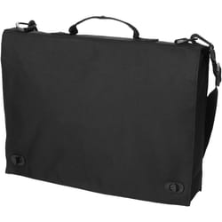 Bullet Santa Fee Conference Bag - 38 x 7 x 28cm, Solid Black